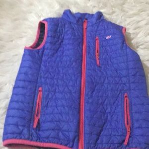 Blue and Pink  vineyard vines vest!!